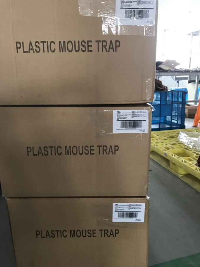 Trappole per topi vivi in plastica per interni Trappole per topi automatiche Trappole per tunnel per topi gabbia per roditori 1
