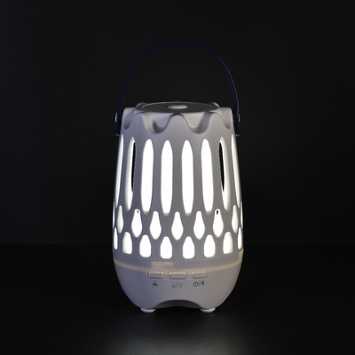 Un buon prezzo. OEM/ODM Logo Bluetooth Altoparlante Fiamma Luce UV Lampada da campeggio a LED Ricaricabile Mosche Falene Gnate Cattore Insetti volanti Trappola appiccicosa in linea